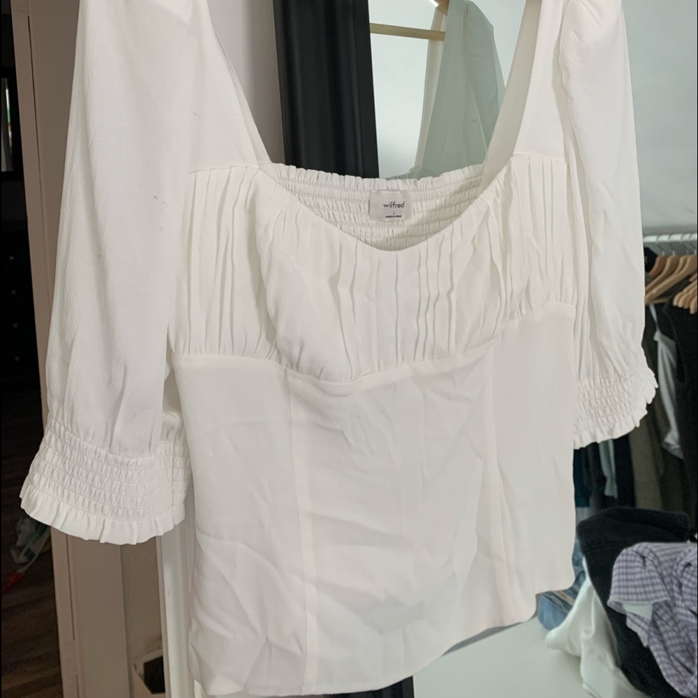 Aritzia- Wilfred Pandora Blouse